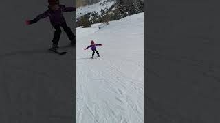 Io che imparo a sciare ⛷️🚡 lavocedimatilde sciare neve [upl. by Madge]