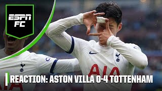 Tottenham SMASH Aston Villa ‘This is TOTALLY on Unai Emery’  ESPN FC [upl. by Romulus448]