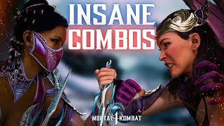 High Level MILEENA VS NITARA Gameplay with INSANE COMBOS  Mortal Kombat 1 [upl. by Esiuol]