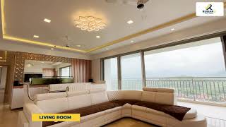 3 BHK FURNISHED FLAT AT HIRANANDANI FORTUNE CITY PANVEL  RUBARU GLOBAL [upl. by Aidyn]