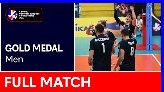 Full Match  Italy vs Poland  CEV U20 Volleyball European Championship 2022 [upl. by Ellennahc]