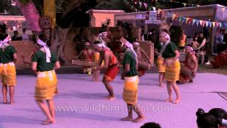 quotWangala Dancequot by Delhi Achik youth Association DAYA [upl. by Hanson538]