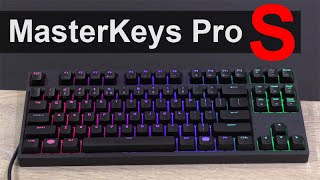 Cooler Master MasterKeys Pro S Mechanical Gaming Keyboard Review [upl. by Edlin]