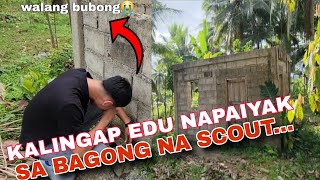 KALINGAP EDU MAY KAKAIBANG NA SCOUT  BAHAY NA WALANG BUBONG  Kalingap RAB [upl. by Atled691]