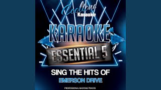 Moments Originally Performed by Emerson Drive Karaoke Version [upl. by Ancier]