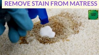 How to Remove Mattress Stains Fast and Easy [upl. by Llaccm327]