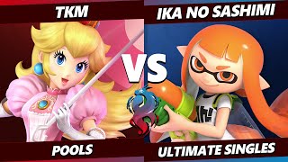 Kowloon Kagaribi  TKM Peach Vs Ika no sashimi Inkling Smash Ultimate  SSBU [upl. by Lura]