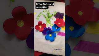 Office Softboard decoration shorts art rajabfamily hinascreativehub youtubecreators [upl. by Weston]