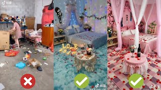 ✨ROOM DECORATION CLEANING BEDROOM MAKEOVER TIKTOK  Oddly Satisfying TikTok Compilations [upl. by Aynatan]