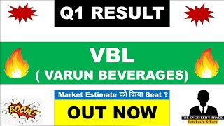 VBL Q1 Results 2025  Vbl Result Today  VBL Share Split  Vbl Latest News  Varun beverages share [upl. by Nevak]