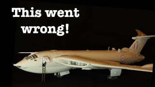 Airfix 172 Victor  FINISHED build  mistakes and all [upl. by Eemaj]