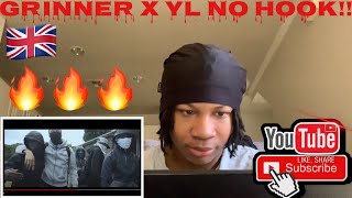 CR7​ GLANE Grinner x YL  No Hook Music Video REACTION [upl. by Arnie668]