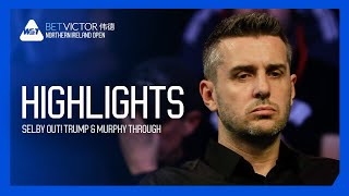 Selby OUT ❌ Murphy Trump amp Milkins into Last 32  BetVictor Northern Ireland Open Highlights [upl. by Land]