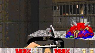 Doom II 100 Walkthrough Map17 Tenements [upl. by Thayne699]