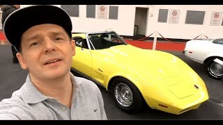 CHEVROLET CORVETTE C3 STINGRAY CABRIOLET 1974 CLASSIC MUSCLE CAR CONVERTIBLE WALKAROUND AND INTERIOR [upl. by Leunam]