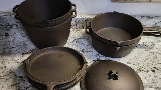 My partial TabNotch Combo set foryou castironlife castironlife castironrestoration vintage [upl. by Geanine]