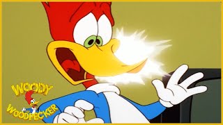 Woody Woodpecker Show  Downsized Woody  Full Episode  Videos For Kids [upl. by Bernardi]