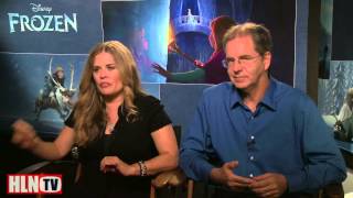 FROZEN interview regisseurs Jennifer Lee amp Chris Buck [upl. by Ybroc]