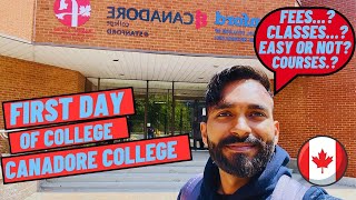 FIRST DAY OF COLLEGE IN CANADA🇨🇦 CANADORE COLLEGE  CIVIL ENGINEERING TECHNICIAN 2023 [upl. by Marisa]