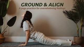 30 Minute Yoga For Overwhelming Feelings  Trauma Informed Yoga [upl. by Gish]