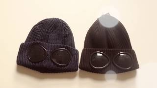 £6 GOGGLE BEANIE TAKES ON CP COMPANY GOGGLE BEANIE  HAT WARS [upl. by Jacobah]