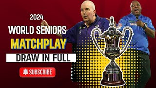 PHIL TAYLORS LAST MATCHPLAY  WORLD SENIORS MATCHPLAY DRAW IN FULL [upl. by Arykat]