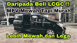 MPV Mewah Nissan Lebih Murah Dari Agya Nissan Serena HWS th 2014 Ganteng Maksimal [upl. by Sinnylg817]