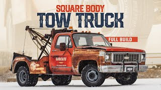 Full Build Junkyard Square Body Tow Truck Is Restored And Modernized [upl. by Kast454]