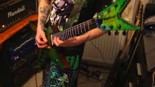 Pantera Dracula 2000 Avoid The Light Solo Cover DIMERIG TONE [upl. by Allecsirp]