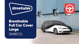 Breathable Full Car Cover Large  SWBCCL [upl. by Lamont]