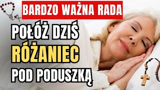 Oto Dlaczego MUSISZ KŁAŚĆ RÓŻANIEC POD PODUSZKĘ – Święta Rada Ojca Pio [upl. by Tanney219]