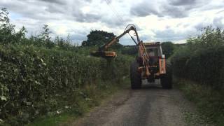 McConnel PA34 hedge cutter [upl. by Tasha]