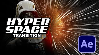 After Effects Hyperspace Transition Tutorial Lightspeed Effect [upl. by Iraam]