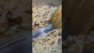 How to make the best Mushroom Risotto with truffle oil risotto mushroom truffle [upl. by Paluas]