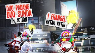 TABRAK DIKIT RATA  SAAT DUO PADANG amp DUO SUNDA DI SATUKAN  1 ERANGEL DI BOMBARDIR  pubgmobile [upl. by Innoj99]