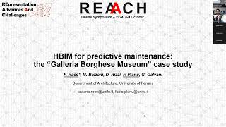 HBIM for predictive maintenance the Galleria Borghese Museum case study [upl. by Anivlem]