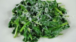 Sauteed Spinach Recipe [upl. by Cari635]