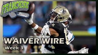 Waiver Wire week 3 [upl. by Eylloh]