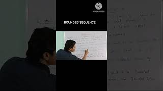 BOUNDED SEQUENCE IIT JAM CSIR youtube youtubeshorts ytsh ytshorts math mathematics youtube [upl. by Ahsiuqal]