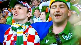 Irish National Anthem 1st game of the Euro 2012 [upl. by Hcone]