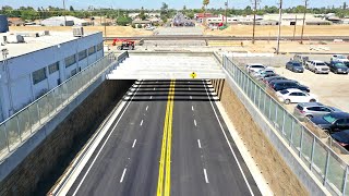 Poso Ave Underpass  Wasco CA [upl. by Blessington]