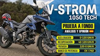 Suzuki Vstrom 1050 Tech 2023 ✊🔥 Prueba a Fondo Análisis y Opinión  Review  Test [upl. by Avon318]