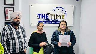 Incredible Visa Success Stories Revealed Hear From Happy Clients  The Time Immigration Amritsar [upl. by Arreis]