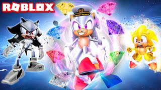 Becoming HYPER SONIC in ROBLOX [upl. by Chiaki]