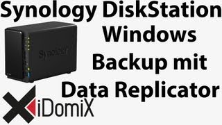 Synology DiskStation Windows Backup mit Data Replicator 3 [upl. by Dever]