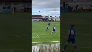 Dundee north end on the attack v Tranent Scottish cup [upl. by Ynnej]