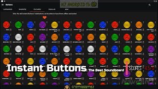 Instant Buttons  Best Soundboard Apps for Android 01 [upl. by Akcebar937]