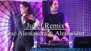 Klingande  Jubel Remix Electric Cover Violin  Duo Alessandra amp Alessandro [upl. by Aderb]