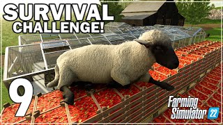 Theres Too Many Strawberries Its LAGGING  Hard Survival Challenge  FS22  Episode 9 [upl. by Niabi383]