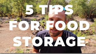 5 Tips For Food Storage When Motorcycle Camping [upl. by Koressa987]